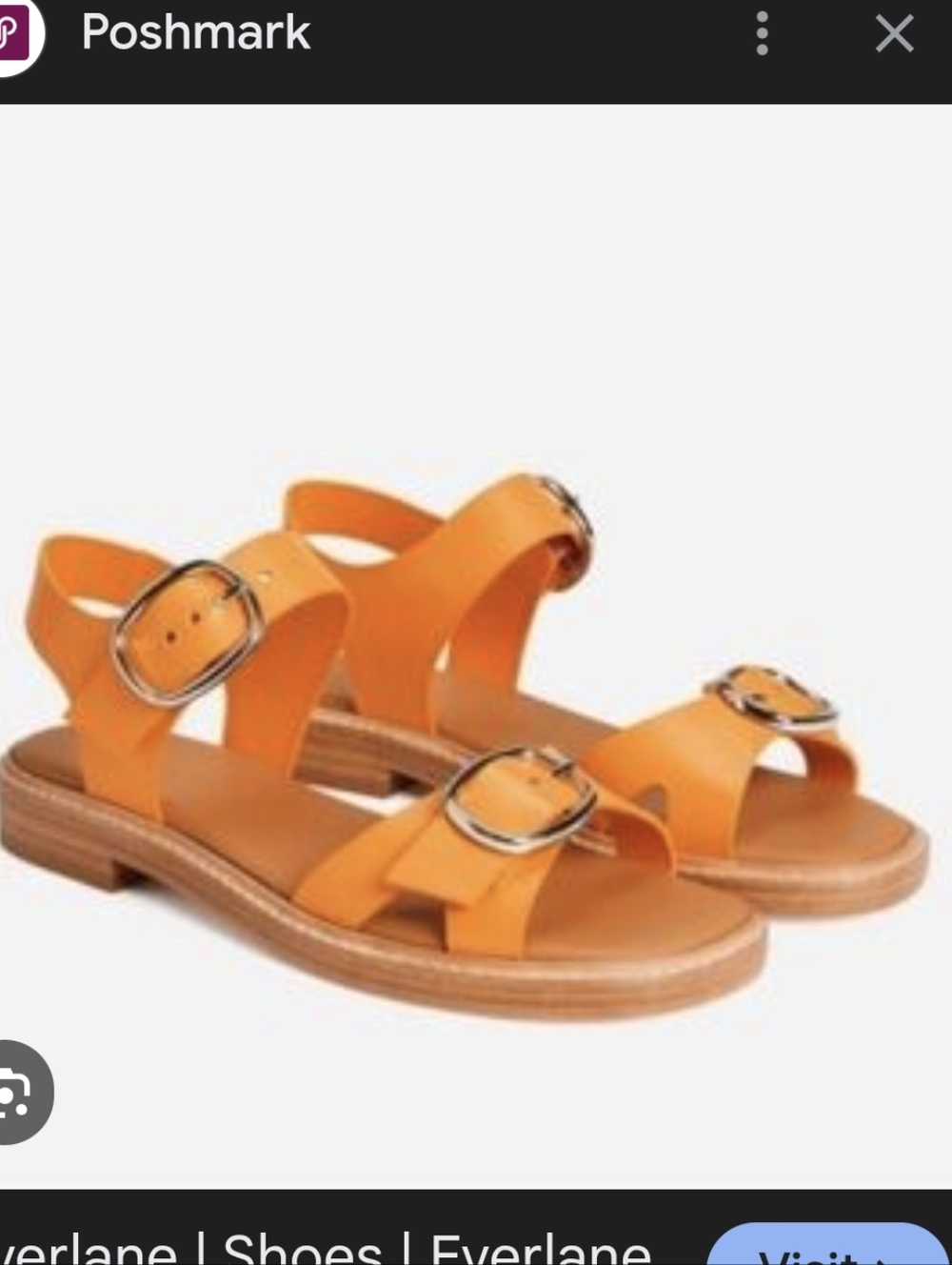 🆕EVERLANE The Twin Buckle Sandal